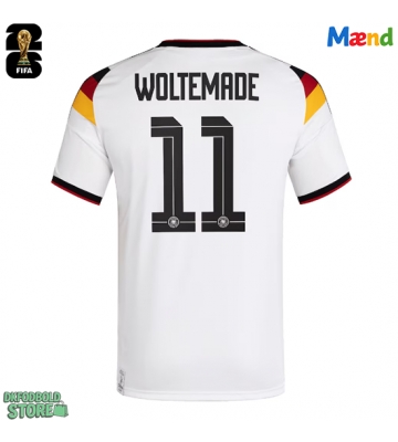 Tyskland Nick Woltemade #11 Replika Hjemmebanetrøje VM 2026 Kortærmet